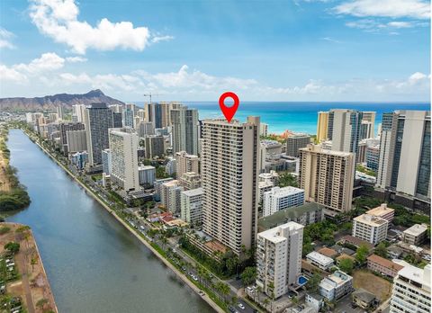 Photo of 2121 Ala Wai Blvd #2505, Honolulu, HI 96815 (MLS # 727062)