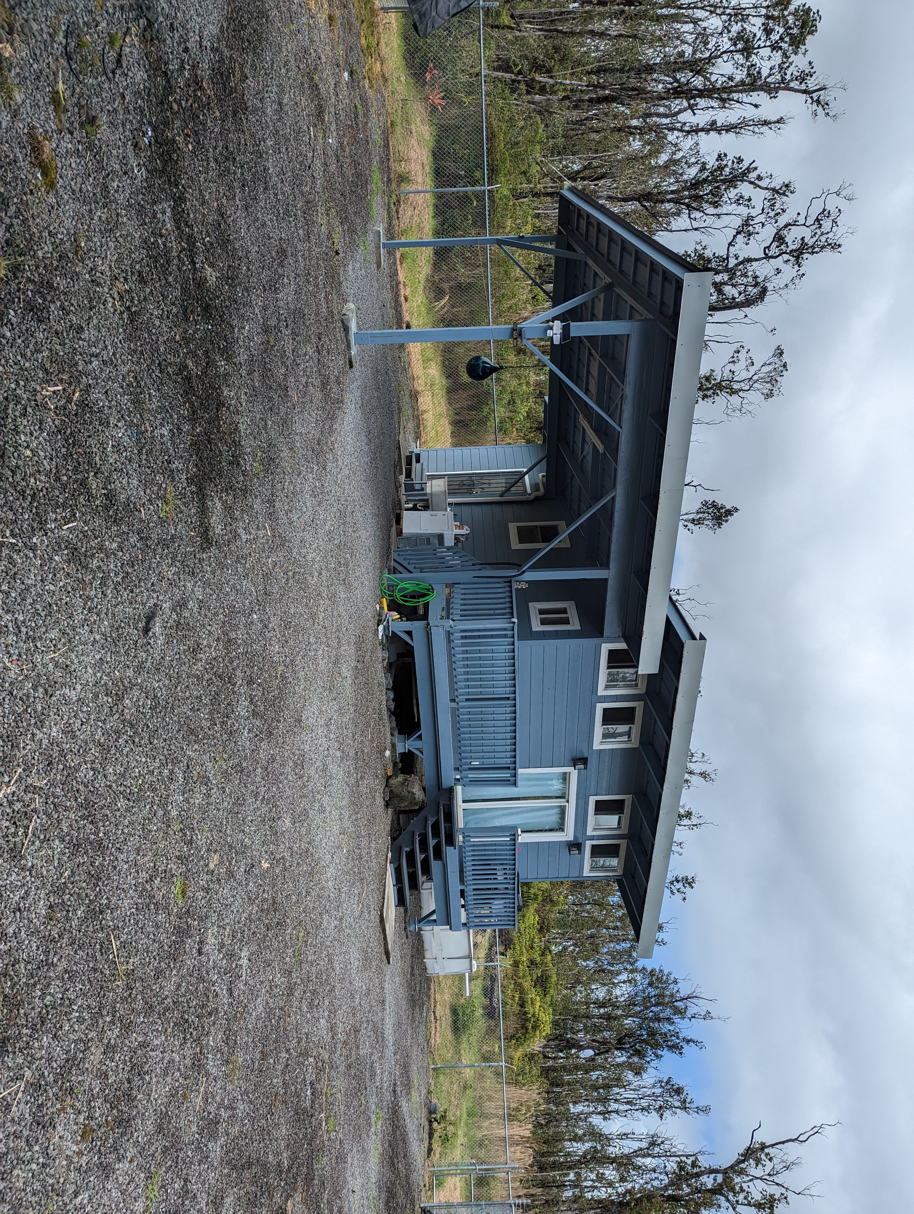 Front View with Carport