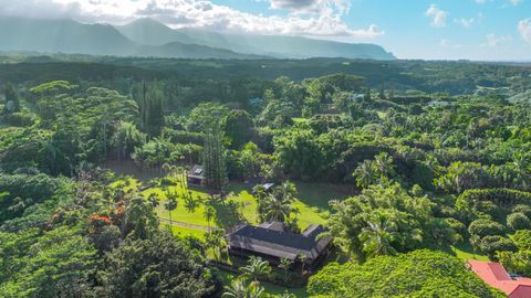 Tiny photo for 4631 Kahiliholo Rd, Kilauea, HI 96754 (MLS # 725216)