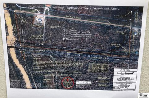 Vacant Land For Sale - Highway 80<br/> Delhi, LA 71232