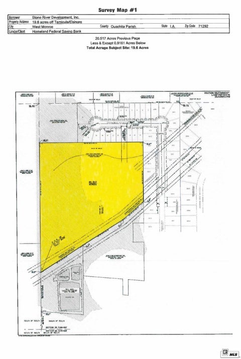 Vacant Land For Sale - 000 Ensenada Lane<br/> West Monroe, LA 71292