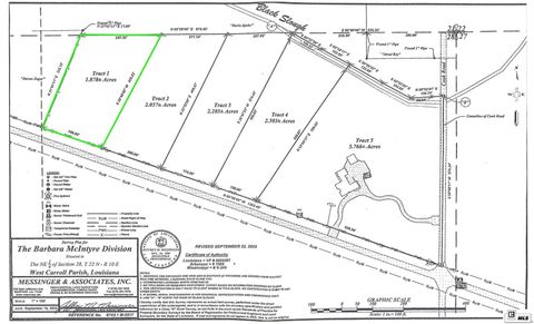 Vacant Land For Sale - 00 Highway 879<br/> West Carroll County, Oak Grove, LA 71263
