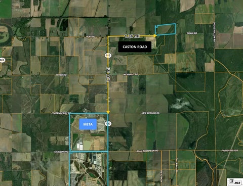 Vacant Land For Sale - 000 Caston Road<br/> Richland County, Rayville, LA 71269