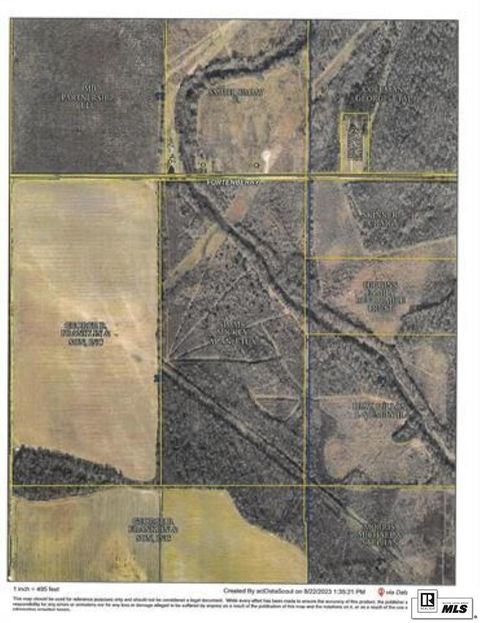 Vacant Land For Sale - 593 Fortenberry Road<br/> Richland County, Rayville, LA 71269