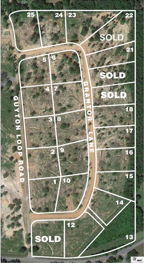 Vacant Land For Sale - 284 Grantor Lane<br/> Eros, LA 71238