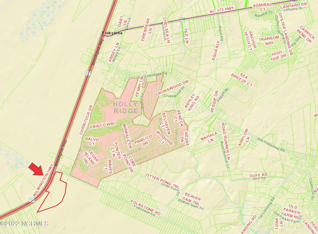 Photo of 2117 Wilmington Hwy, Holly Ridge, NC 28445 (MLS # 100341915)