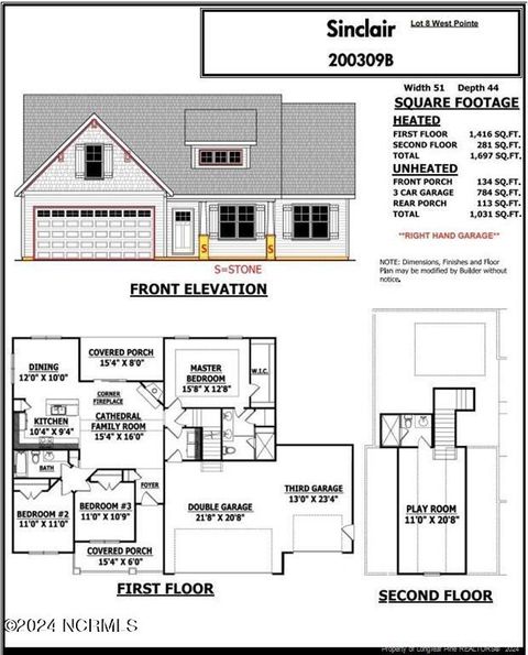 Single Family Residence in Sanford NC 165 Hillwood Drive.jpg