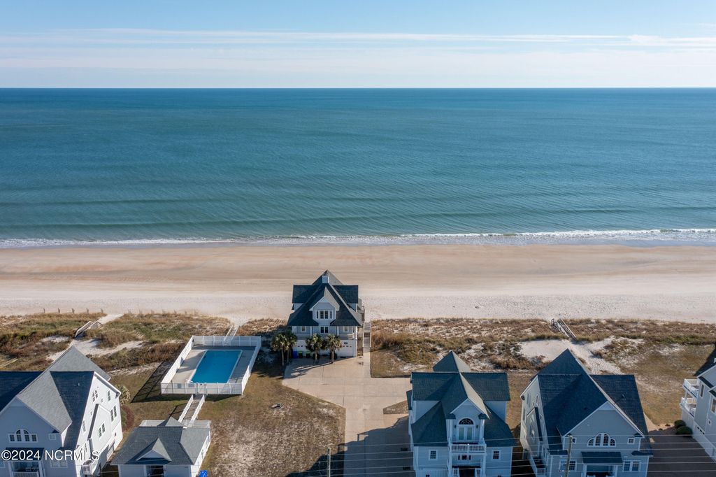 Photo of 4196 Island Drive, North Topsail Beach, NC 28460 (MLS # 100431027)
