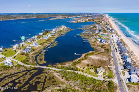 A home in North Topsail Beach