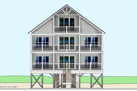 A home in North Topsail Beach