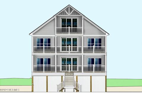 A home in North Topsail Beach