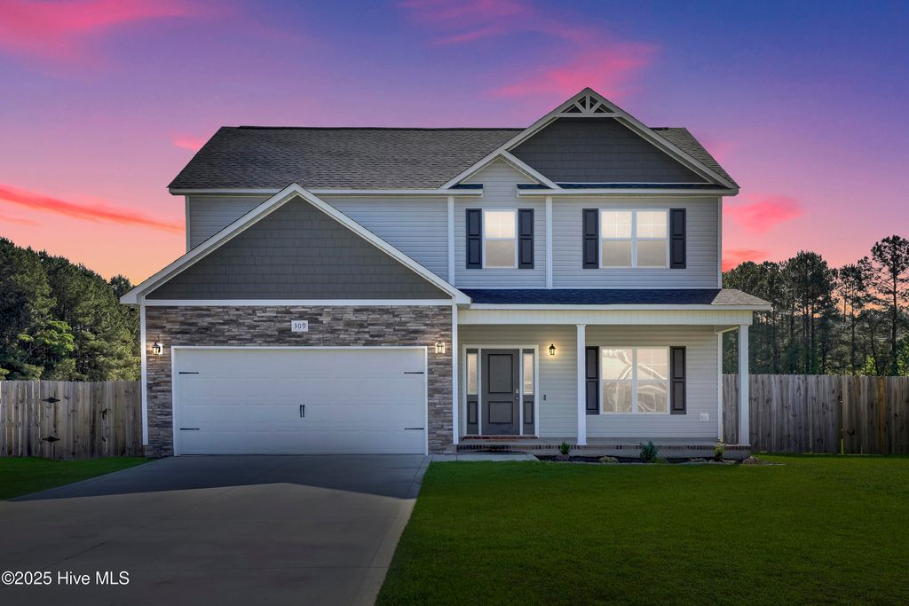 Photo of 309 Sunrose Drive, Maysville, NC 28555 (MLS # 100506760)