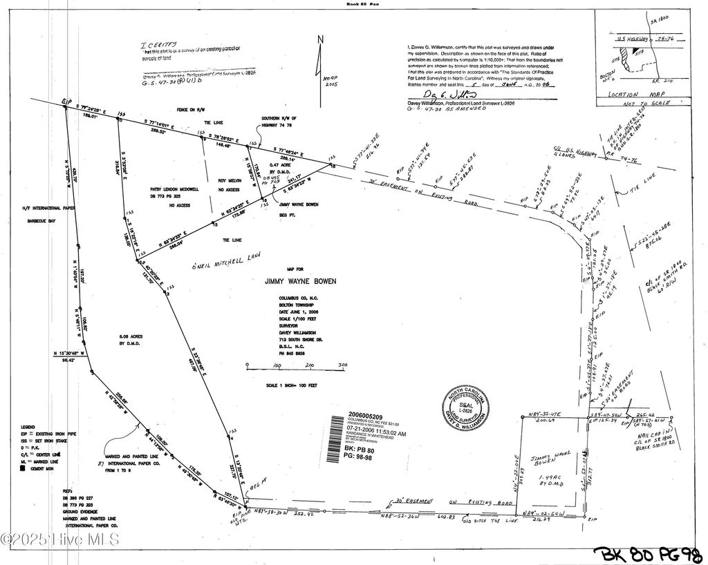 Photo of 6 Harvey Bowen Lane, Bolton, NC 28423 (MLS # 100543936)