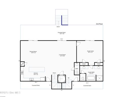 Tiny photo for 1800 New River Inlet Road, North Topsail Beach, NC 28460 (MLS # 100535806)