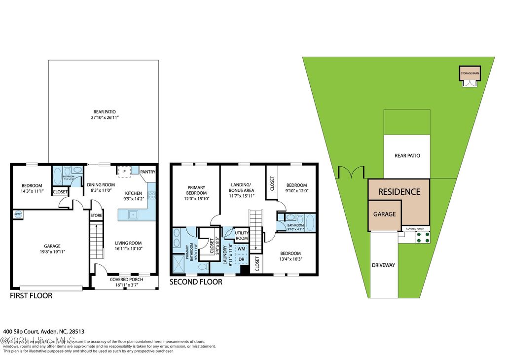 Photo of 400 Silo Court, Ayden, NC 28513 (MLS # 100543575)
