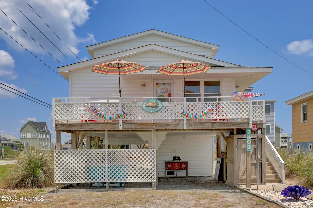 Photo of 7401 9th Avenue, North Topsail Beach, NC 28460 (MLS # 100515798)