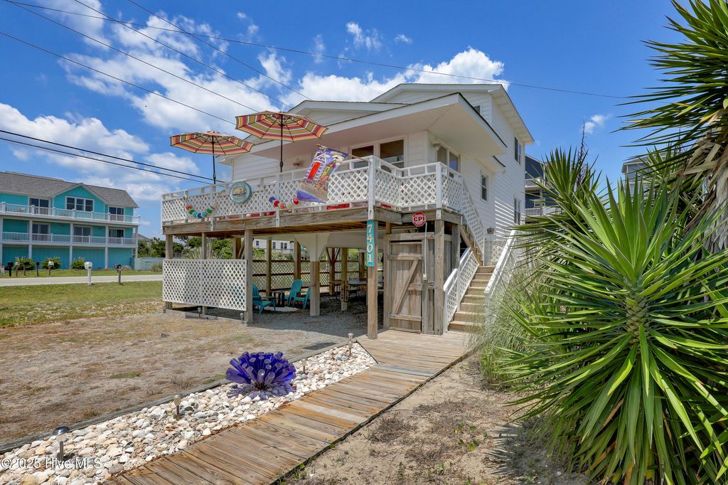 Photo of 7401 9th Avenue, North Topsail Beach, NC 28460 (MLS # 100515798)