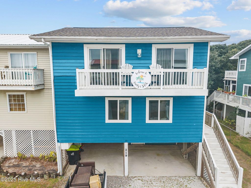 Photo of 219 Oyster Lane, North Topsail Beach, NC 28460 (MLS # 100530225)