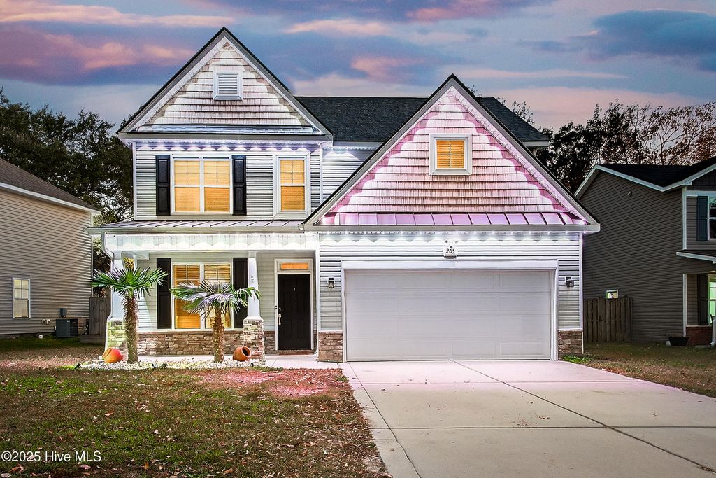 Photo of 205 Peggys Trace, Sneads Ferry, NC 28460 (MLS # 100541527)