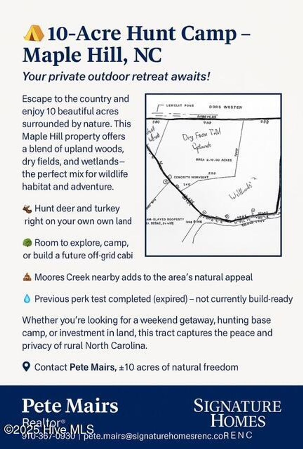 Photo of 0 Highway 50 Off, Maple Hill, NC 28454 (MLS # 100539669)