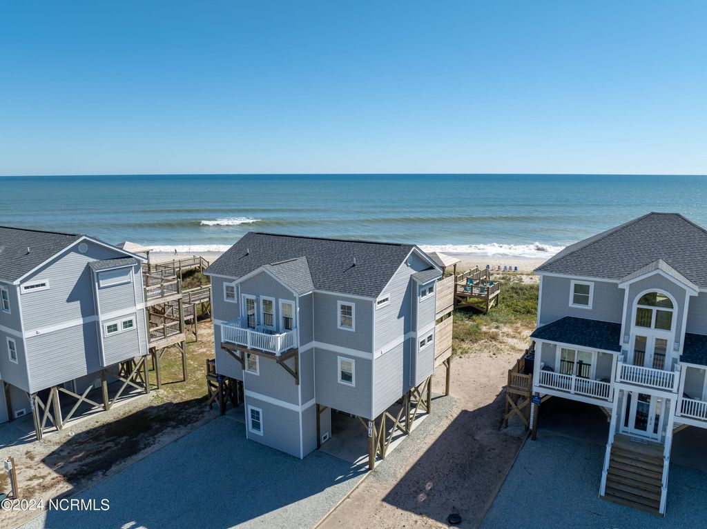 Photo of 1016 New River Inlet Road, North Topsail Beach, NC 28460 (MLS # 100529941)