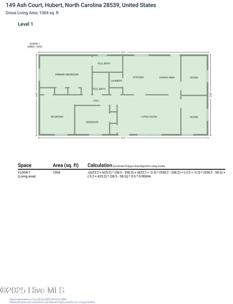 Tiny photo for 149 Ash Court, Hubert, NC 28539 (MLS # 100538579)