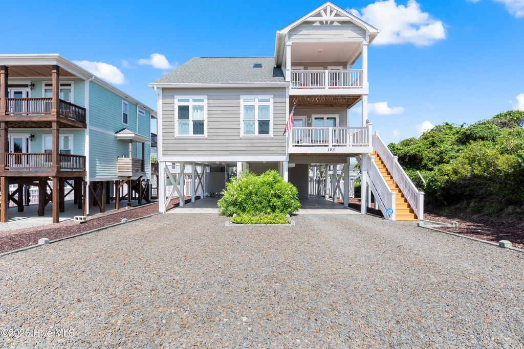 Photo of 123 Brunswick Avenue E, Holden Beach, NC 28462 (MLS # 100534441)