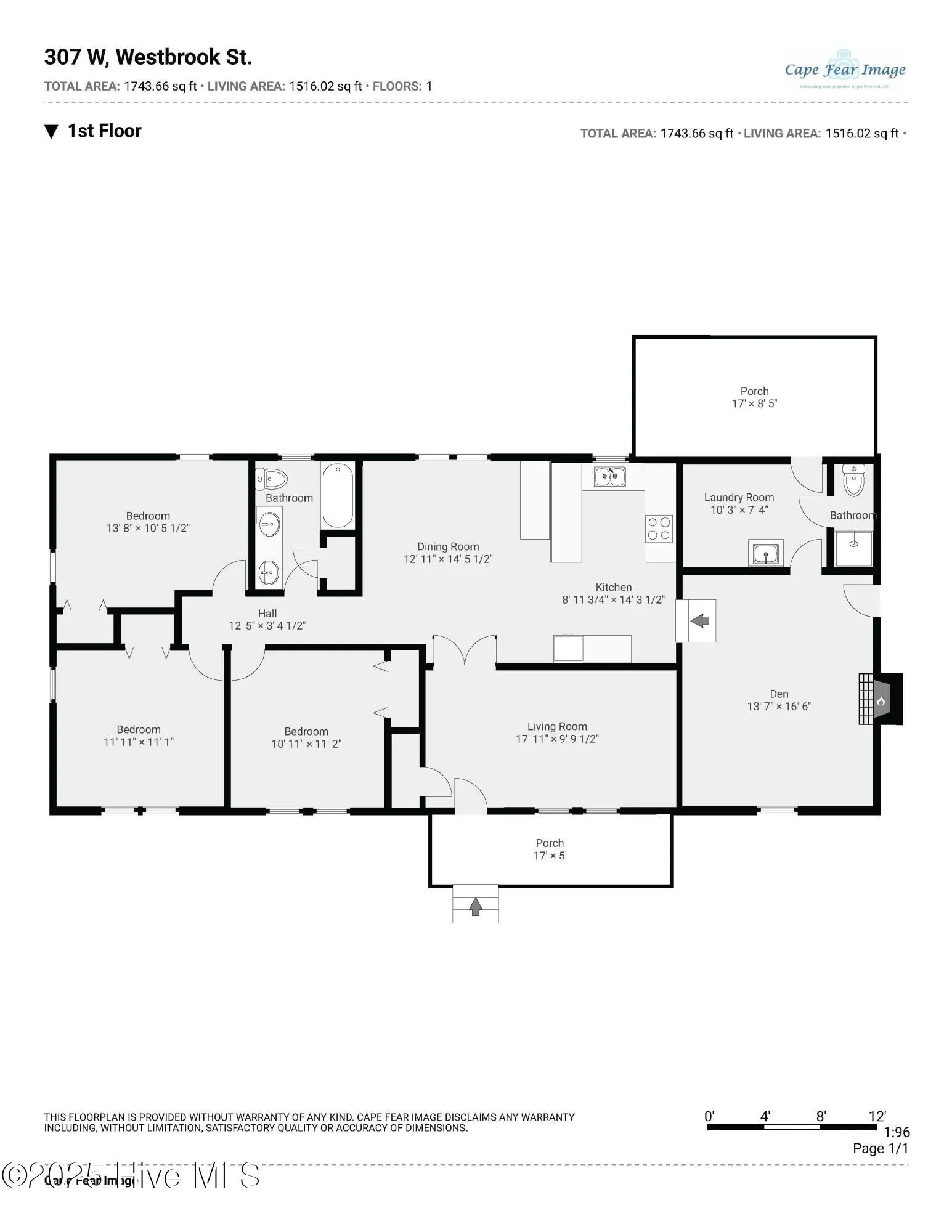 Wallace, North Carolina 28466, United States, 3 Bedrooms Bedrooms, ,2 BathroomsBathrooms,Residential,Active,109642