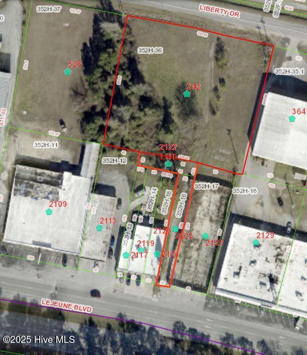 2127 Lejeune Boulevard 2123-2127+ 342 Liberty Dr