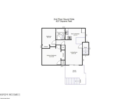 Tiny photo for 1008 Ocean Boulevard, Topsail Beach, NC 28445 (MLS # 100536290)