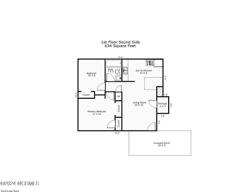 Tiny photo for 1008 Ocean Boulevard, Topsail Beach, NC 28445 (MLS # 100536290)