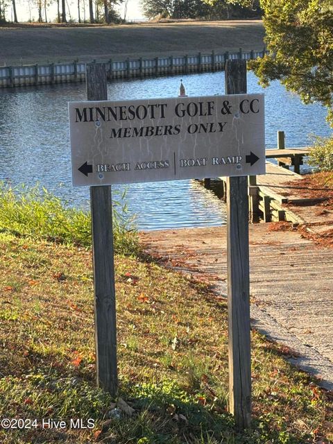 A home in Minnesott Beach