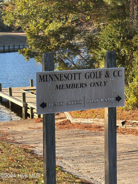 A home in Minnesott Beach