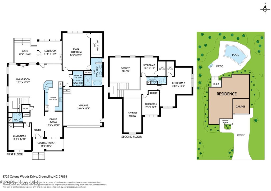Photo of 3729 Colony Woods Drive, Greenville, NC 27834 (MLS # 100518975)