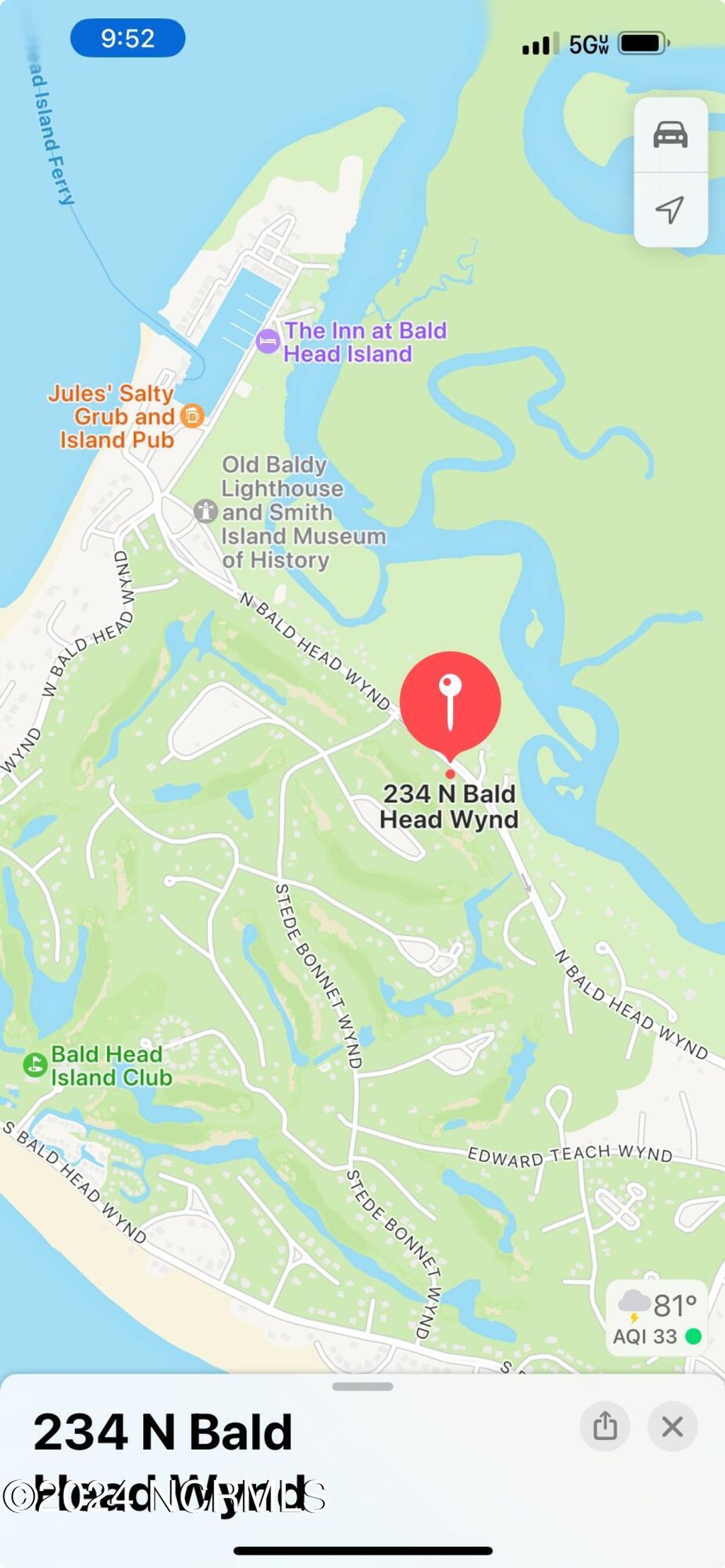 Photo of 234 N Bald Head Wynd, Bald Head Island, NC 28461 (MLS # 100455934)