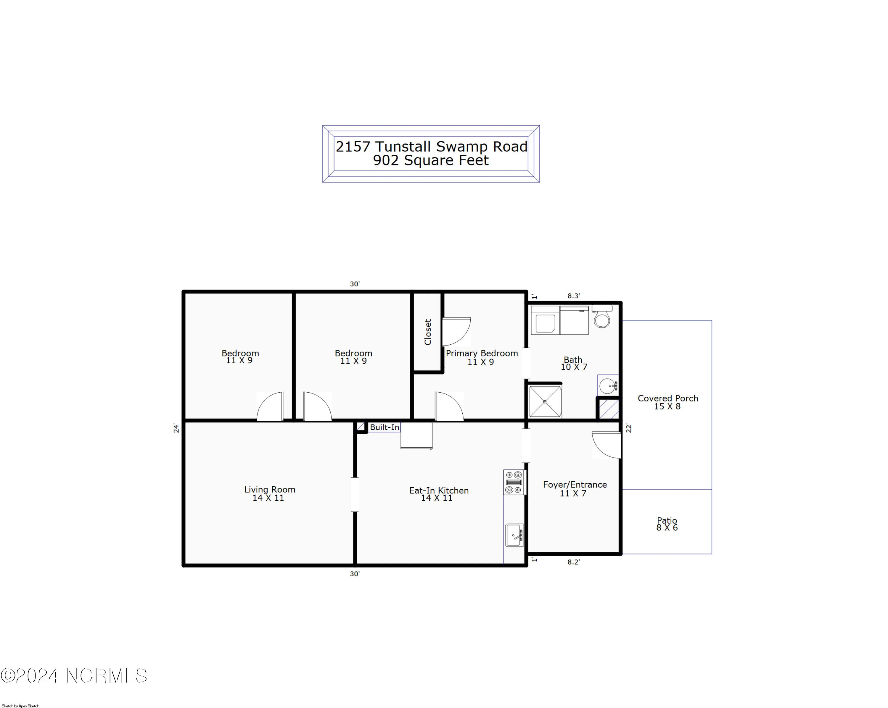 Aurora, North Carolina 27806, United States, 2 Bedrooms Bedrooms, ,1 BathroomBathrooms,Residential,Pending,36755