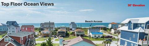 A home in North Topsail Beach