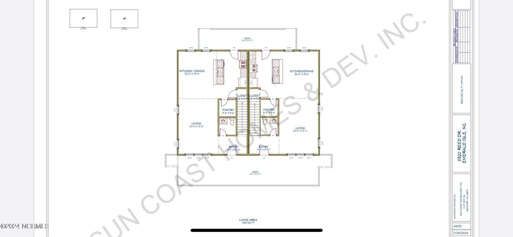 Photo of 8520 Reed Drive #A, Emerald Isle, NC 28594 (MLS # 100461675)