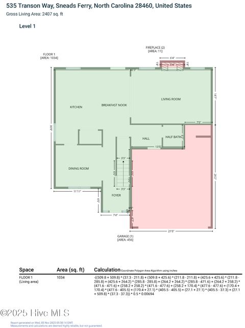Tiny photo for 535 Transom Way, Sneads Ferry, NC 28460 (MLS # 100539919)