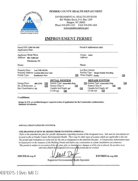 Tiny photo for 3 Larkins Road, Rocky Point, NC 28457 (MLS # 100526522)