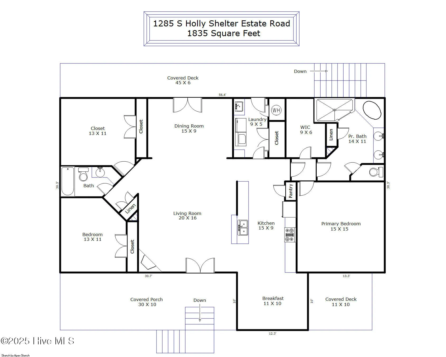 Rocky Point, North Carolina 28457, United States, 3 Bedrooms Bedrooms, ,2 BathroomsBathrooms,Residential,Active,230220