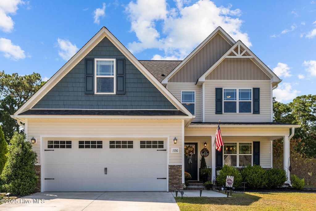 Photo of 106 Emerald Cove Court, Holly Ridge, NC 28445 (MLS # 100533066)