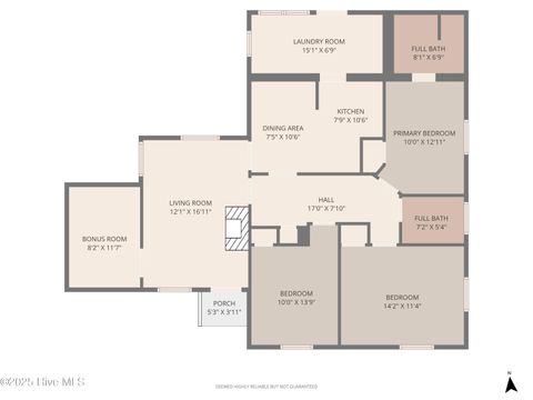 Tiny photo for 11 Glendale Road, Jacksonville, NC 28540 (MLS # 100538396)
