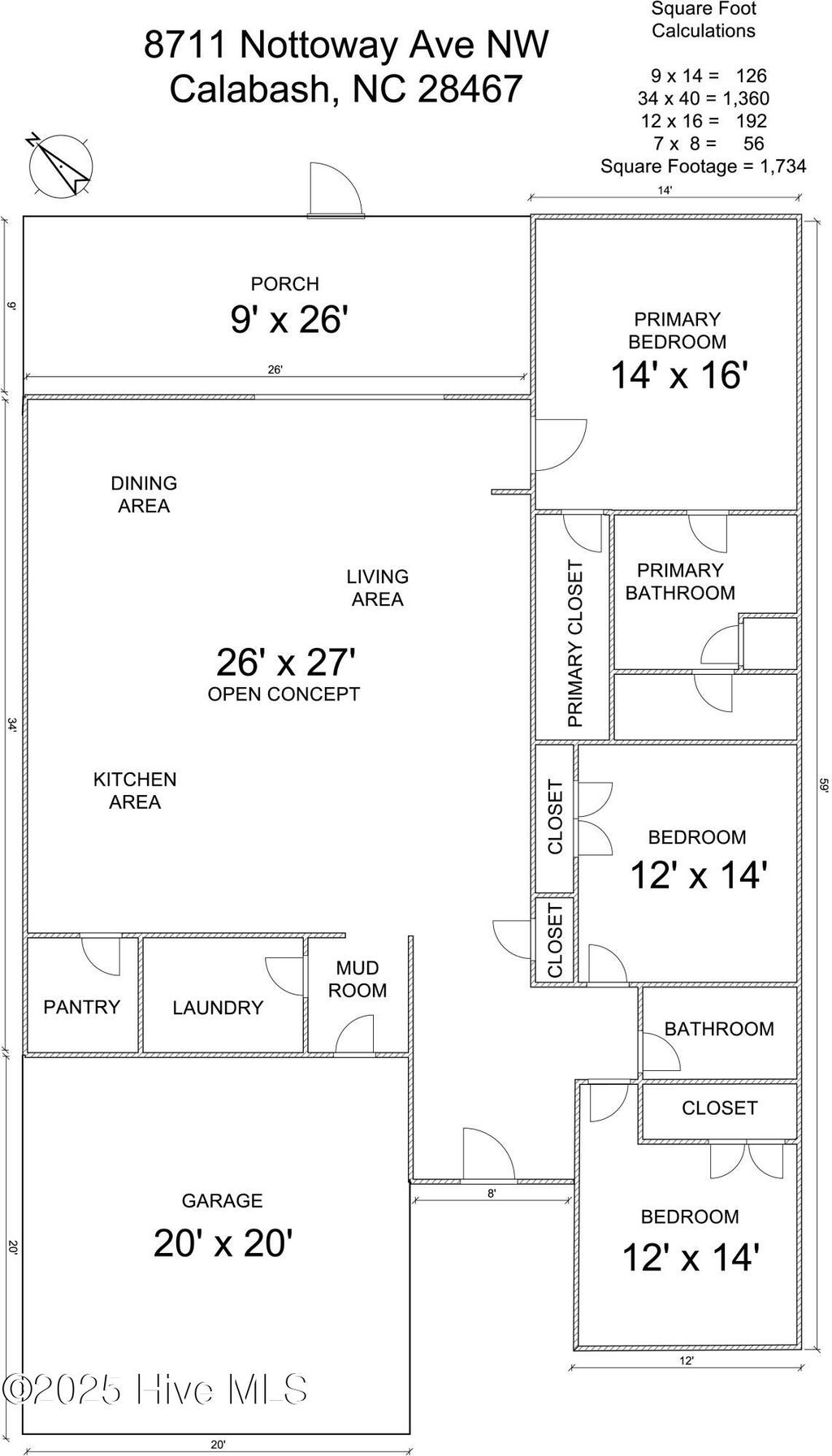 Photo of 8711 Nottoway Avenue NW, Calabash, NC 28467 (MLS # 100536386)