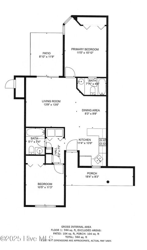 Tiny photo for 3831 Merestone Drive, Wilmington, NC 28412 (MLS # 100537786)