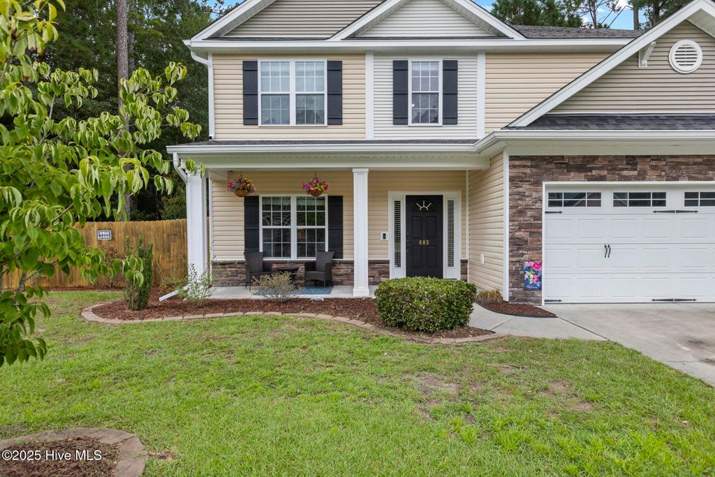 Photo of 603 Weeping Willow Lane, Jacksonville, NC 28540 (MLS # 100525293)