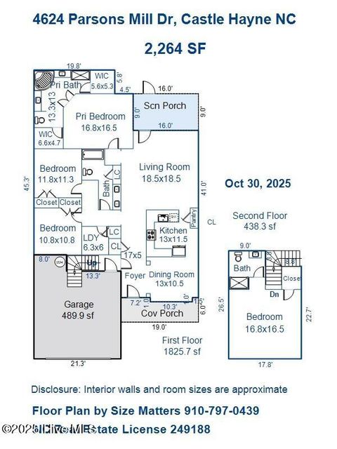 Tiny photo for 4624 Parsons Mill Drive, Castle Hayne, NC 28429 (MLS # 100539123)