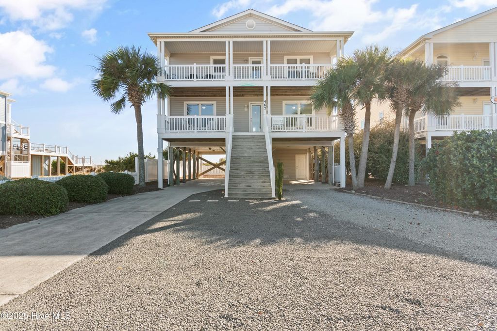 Photo of 467 Ocean Boulevard W, Holden Beach, NC 28462 (MLS # 100541214)