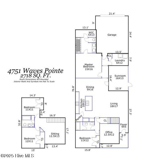Tiny photo for 4751 Waves Pointe, Wilmington, NC 28412 (MLS # 100538755)