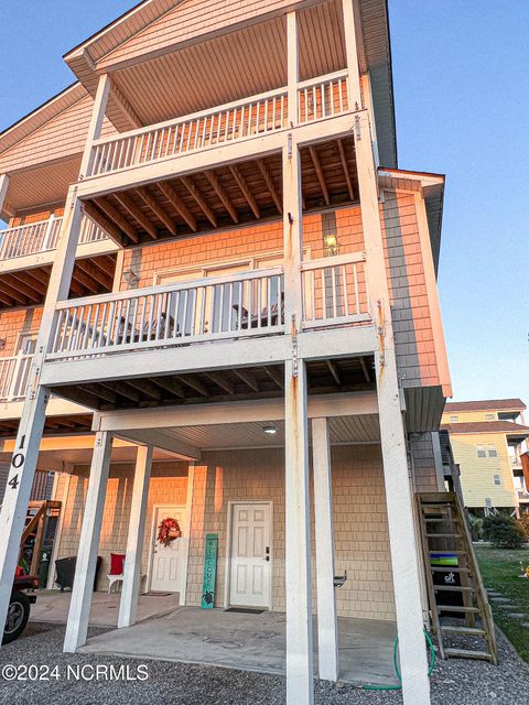 A home in North Topsail Beach